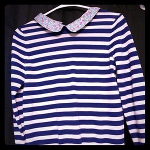 J Crew Peter Pan collar wool sweater